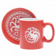 Set 4 mini mugs Game of Thrones