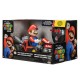 Véhicule télécommandé Super Mario Bros avec figurine et télécommande