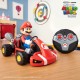 Véhicule télécommandé Super Mario Bros avec figurine et télécommande