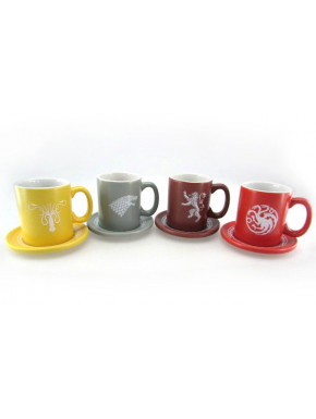 Set 4 mini mugs Game of Thrones