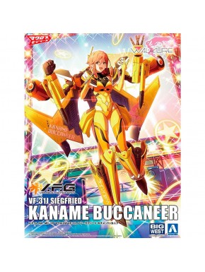 Figurine VF-31J Siegfried Kaname Buccaneer Aoshima en jaune