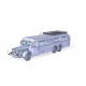 Modelo em escala 1/35 do Vomag Omnibus 7 OR 660 em verde e vermelho