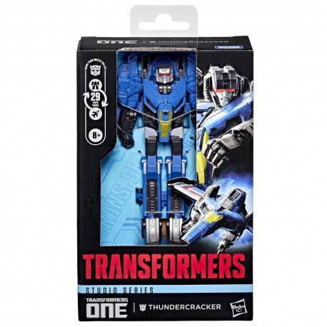 Figurine Transformers Studio Series Thundercracker bleu et gris