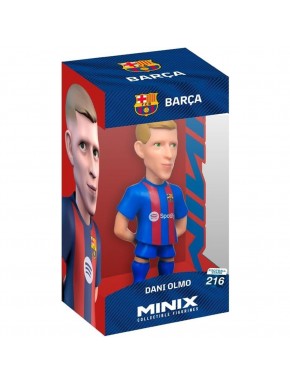 Figurine de collection Minix de Dani Olmo du FC Barcelone