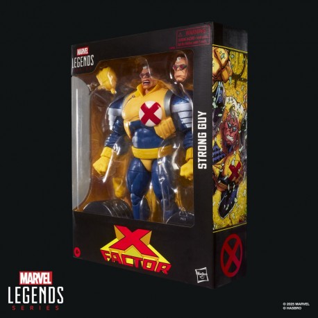 Figurine d'action Marvel Legends Strong Guy de Hasbro