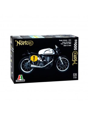 Caixa de maquete Norton Manx 500cc 1951 Italeri