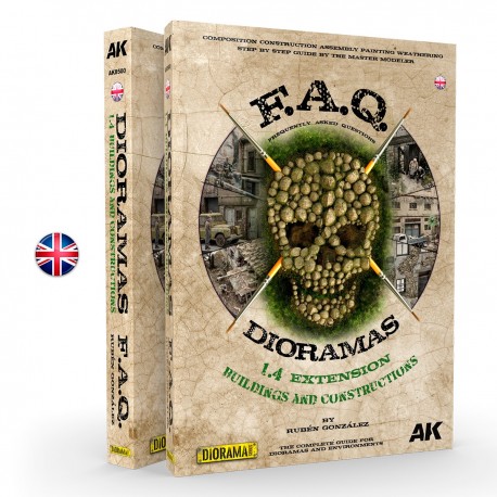 Capa do livro Dioramas F.A.Q. 1.4 de edifícios