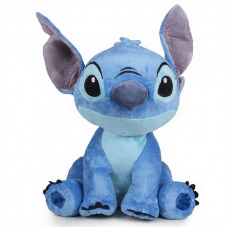 Peluche de Stitch de Disney de 60 cm, azul y suave