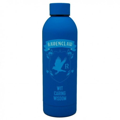 Botella de acero inoxidable azul de Ravenclaw Harry Potter