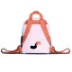 Mochila peluche Cam Squishmallows en forma de gato con gafas