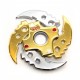 Shuriken retractable metal 4 tips Naruto