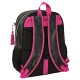Sac à dos noir Kpop Demon Hunters avec design guerrières