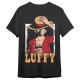 Camiseta negra de Monkey D. Luffy One Piece