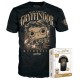 Camiseta negra de Harry Potter Funko Quidditch Gryffindor