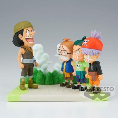 Figura Usopp Pirates Log Stories One Piece da Banpresto