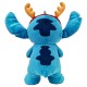 Peluche Disney Stitch 25cm avec bois de renne