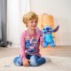 Peluche Disney Stitch 25cm avec bois de renne