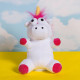 De parler en peluche Licorne 20 cm