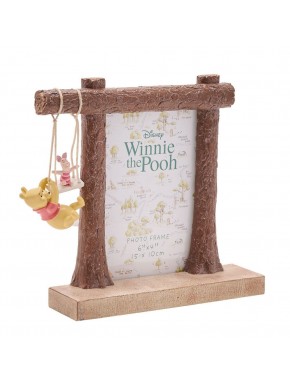 Marco de fotos de resina Piglet y Winnie the Pooh Disney