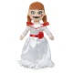 Peluche de Annabelle vestido blanco y trenzas