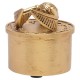 Caixa de jóias dourada Pomo de Ouro Harry Potter com design 3D