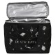 Bolsa lancheira Mortífago Harry Potter com design escuro
