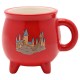 Taza caldero Gryffindor roja Harry Potter de cerámica