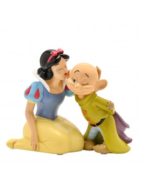 Hucha de Blancanieves y Mudito de Disney en resina