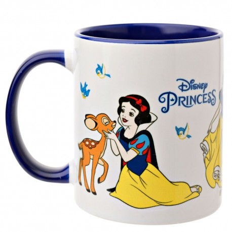 Caneca de cerâmica Branca de Neve Disney com design colorido