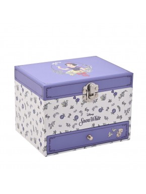Joyero musical de Blancanieves Disney con motivos florales