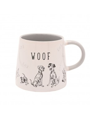 Taza de cerámica Disney 101 Dálmatas Woof