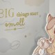 Tirelire Disney Bambi blanche avec citation inspirante