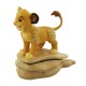 Caixa de joias Simba da Disney decorada com cristais