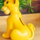 Tirelire de Simba du Roi Lion en résine jaune