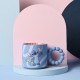 Caneca de cerâmica azul com design de Stitch Disney