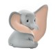 Tirelire Dumbo en résine avec finition mate