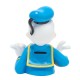 Cofrinho de resina do Pato Donald Disney