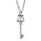 Pendant silver Kingdom Hearts three wishes