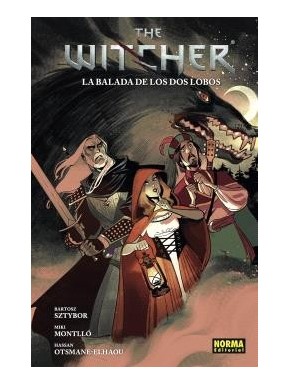 Couverture de bande dessinée The Witcher 07 La Ballade des Deux Loups