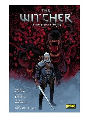Capa do quadrinho The Witcher 08: Animais Selvagens