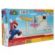 Playset Nube Super Mario con figura de Mario y accesorios