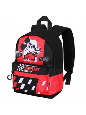 Mochila pequeña roja Mickey Mouse Racing