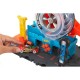 Conjunto de juego Hot Wheels City con vehículo y neumáticos