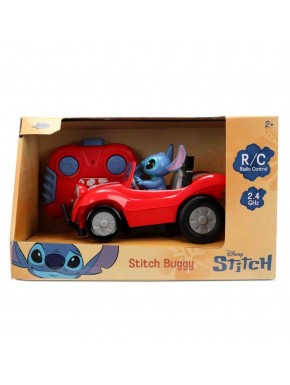 Coche radio control Buggy Stitch Disney con mando