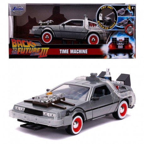 Réplica Coche Delorean Regreso al Futuro III con luz