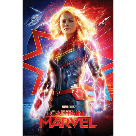 Póster Capitana Marvel