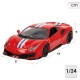 Modelo a escala del coche Ferrari 488 Pista rojo de Burago