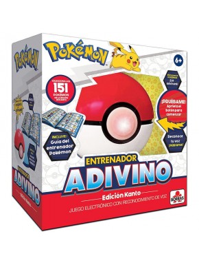 Caixa do jogo de tabuleiro Adivinha Treinador Pokémon