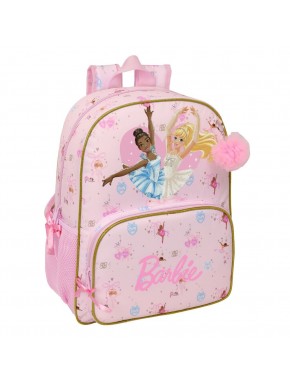 Sac à dos rose Ballet Barbie avec poches et design de danseuse