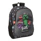 Sac à dos Graffiti Minecraft avec design Creeper et TNT